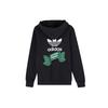 adidas Оригиналы Bodega Fzhood с логотипом и принтом спортивной толстовки с капюшоном, мужская верхняя одежда, черный FP7701