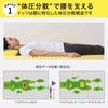 Nishikawa Sleep Lab Dots Mattress Topper, Single, for Enhanced Lower Back Support, Healthy Light Mattress, Pointed Support, Pressure Distribution, Air