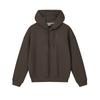 Heritage Classic Minimalist Comfortable Casual Hoodie Women Hoodies Rust-Brown F11W618219FBN