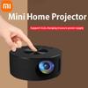 YT200 Mini Mobile Projector Home Use Palm Size Remote Projector IOS Android System Wire Screen Mirroring Projector