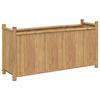 VidaXL Jardinière 100x30x50 cm bambou, lit surélevé, pot de fleurs, pot de fleurs, bac à fleurs, pot de jardin, support de 366463