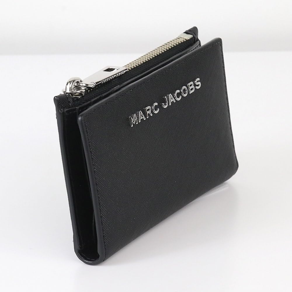 [Marc Jacobs] Бифолд кошелек Marc Jacobs 4F5SMP099S02 001 Тонкий плоский кошелек для женщин из аутлета [Параллельный импорт]