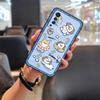 Cover Dirt-resistant Phone Case For VIVO X50 Anti-dust Silicone Cartoon Protective Fashion Design Back Cover Anti-knock