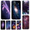 Interstellar Purple Space Star Phone Case for Iphone 5s 2020se 6s 7 8 Plus X 10 XR XS 11 12 13 Mini Pro MAX Black Tpu Back Cover