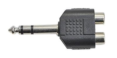 Переходник ClassicPro TRS-2RCA Папа/Мама