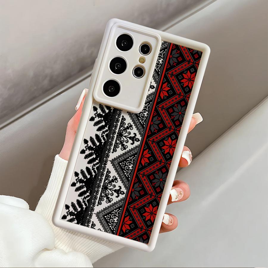 Case for Samsung Galaxy S26 Ultra S24 Plus S25 Edge S20FE S22 S24Ultra S23 FE S21 S25 Phone Cover Mandala Painting
