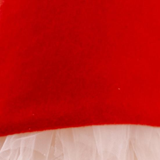 Christmas Tree Decoration Non-Woven Fabric Tree Top Hat Gloves Ornament Festive Atmosphere Holiday Decor