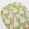 Hemp mini fan gourd design compact size 1122cm handmade Marugame made Japan.