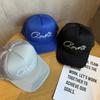 American new embroidered letter mesh breathable baseball hat men and women street versatile sunshade truck hat tide
