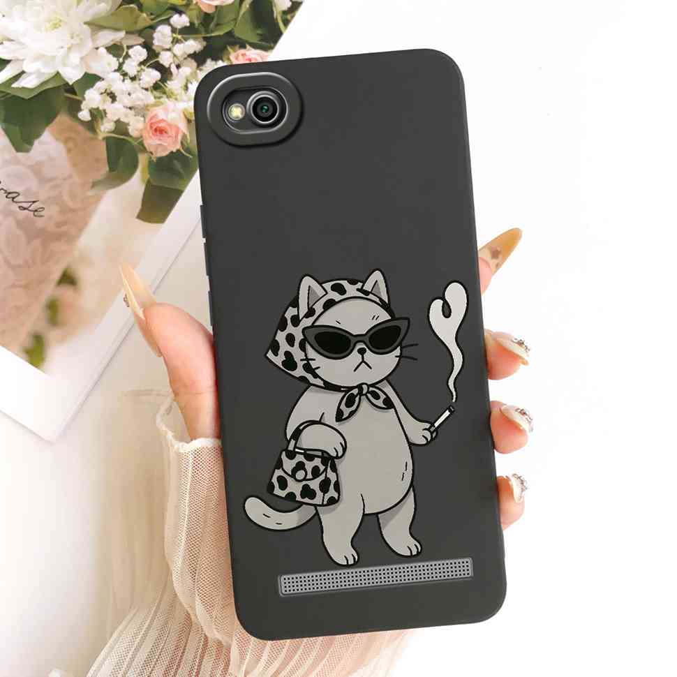 For Xiaomi Redmi 5A Case Cute Cartoon Cat Soft Silicone Back Cover For Redmi 5A MCG3B MCI3B Phone Cases Bumper