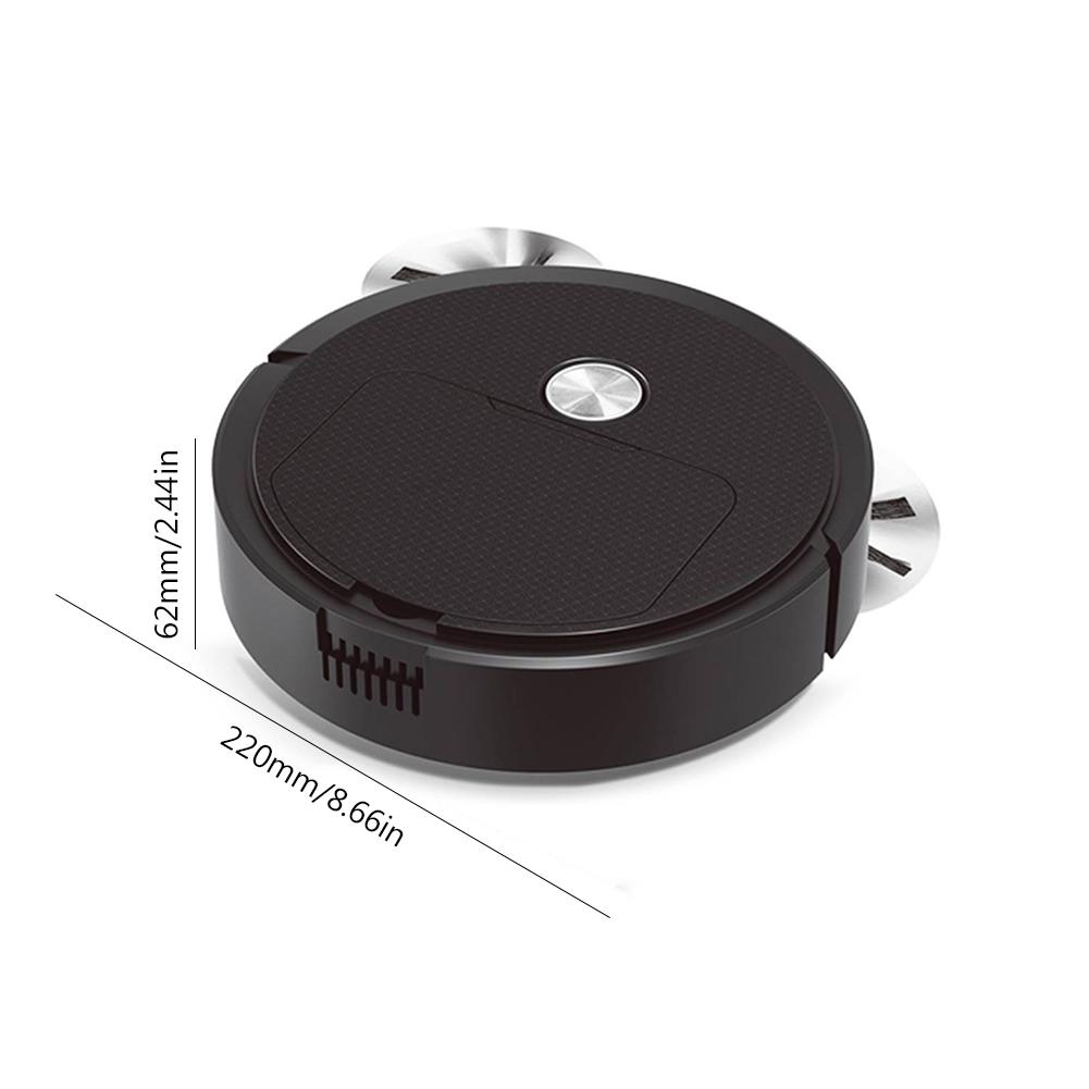 3 в 1 1200 мАч автоматический портативный мини-домашний робот-пылесос для пола с зарядкой от USB, малошумная подметальная машина для дома
