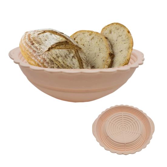 Складная силиконовая корзина для расстойки хлеба, антипригарное покрытие, экономия места, принадлежности для выпечки на закваске, устойчивая к плесени корзина для брожения