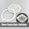 10/50 шт. Одноразовые наклейки для слива волос, Улучшенная крышка для слива душа, Уловитель волос, Защита для ванной комнаты, Сетчатые наклейки для слива пола