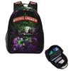 Рюкзак с классическим рисунком грузовика Monster Jam Горячая Распродажа Daypack Большой Вместимости Детский Ранец Школьная Сумка Наплечные Сумки для Мужчин