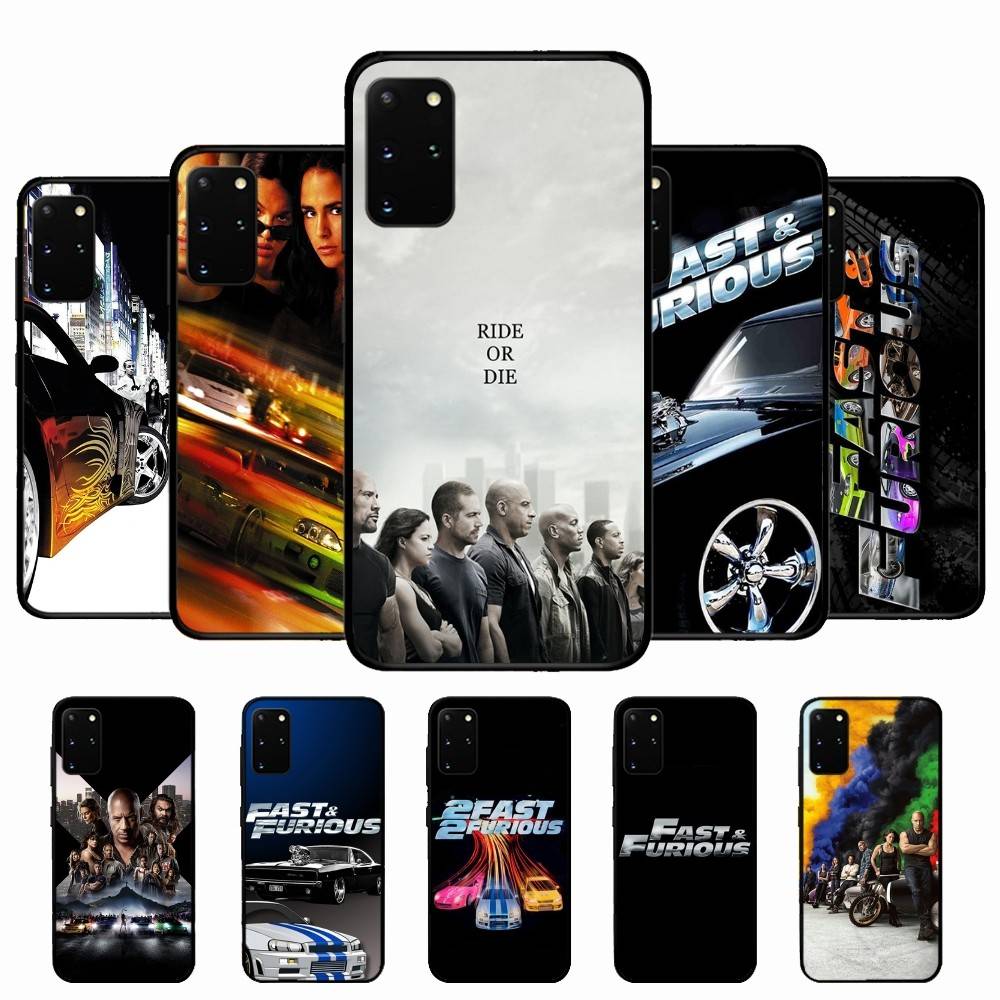 Чехол для телефона 'Форсаж' для Samsung S 24 Fe 25 Ultra Plus 20 Lite 21 30 22 23 24 22 Ultra 5G Fundas