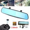 Car Rear Mirror DVR Driving Recorder Dash Cam 1080P HD Screen 2.8-Inch Anti-Dazzling Blue Mirror