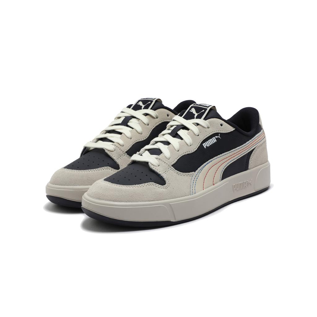 Puma LX Court Low Casual Series Versatile Low-Top Skate Shoes Unisex Sneaker Gray Blue 394210-07