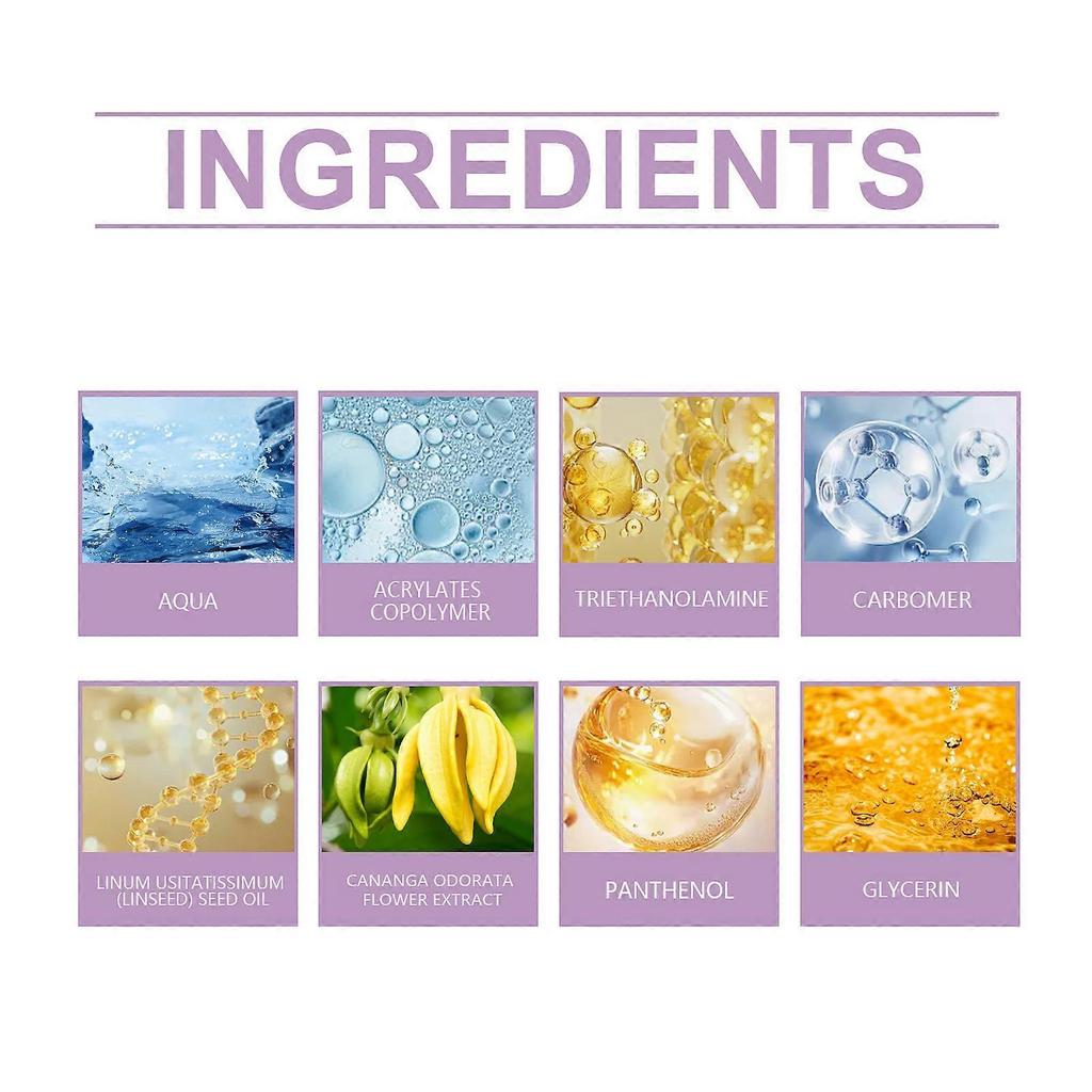 Hoegoa Flaxseed setting gel moisturizes hair strands and creates natural curly hair. Portable and elastic setting gel