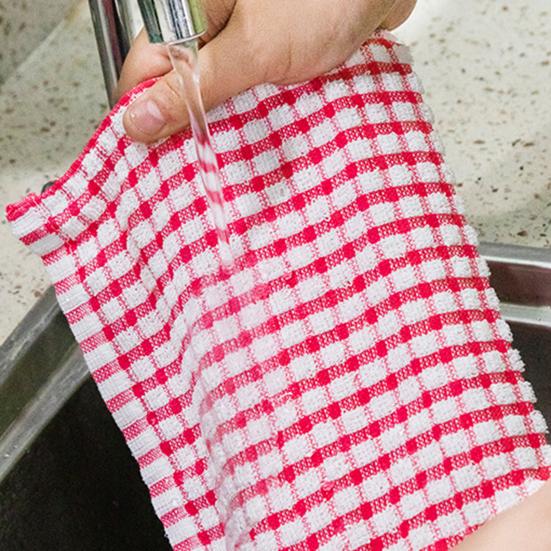 8 шт./компл. хлопковые кухонные полотенца для мытья посуды быстросохнущие превосходные впитывающие свойства