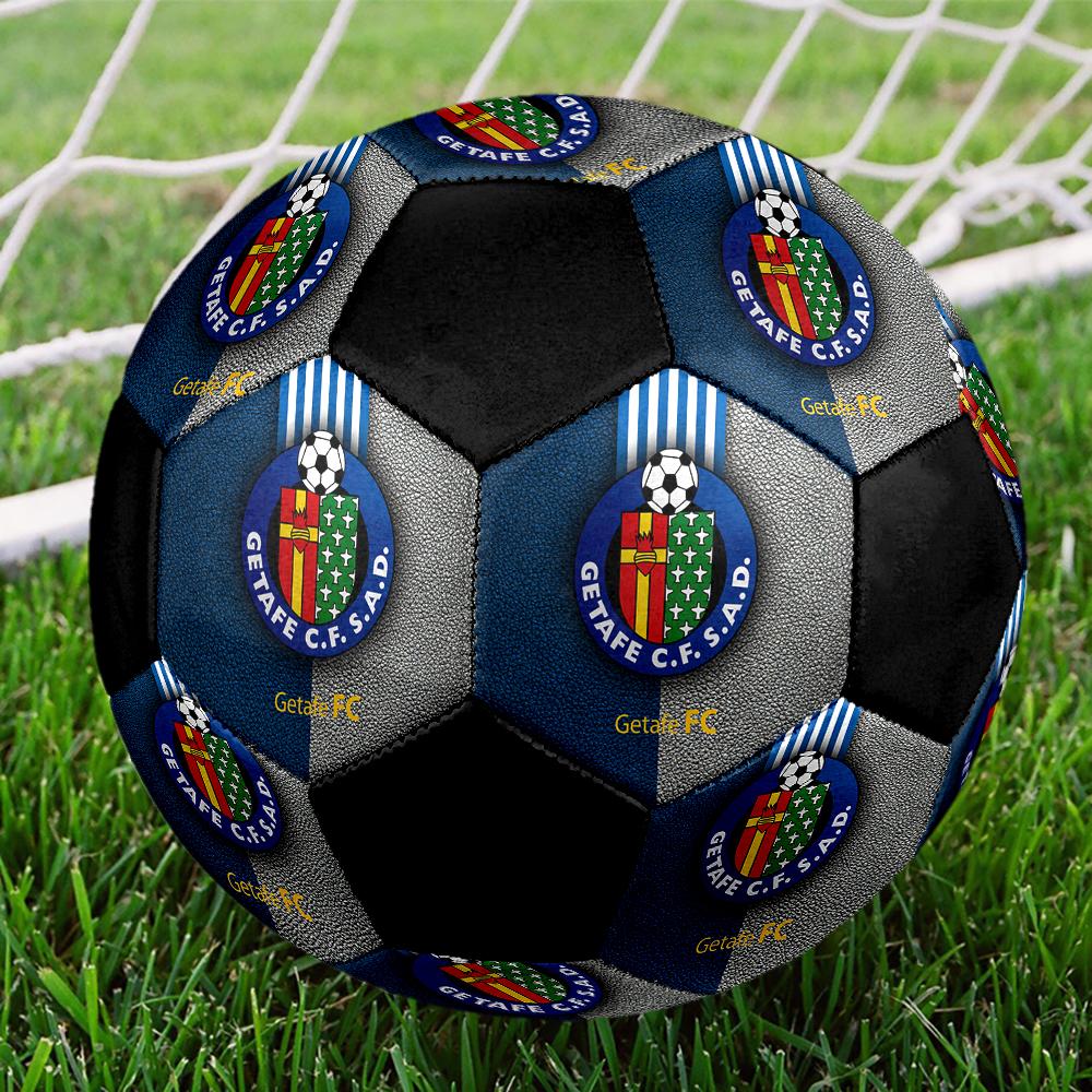 РАЗМЕР 5 Футбольный мяч Getafe CF Цветной Для всех возрастов Машинная строчка ПВХ Готов к соревнованиям Прочный Высокий отскок