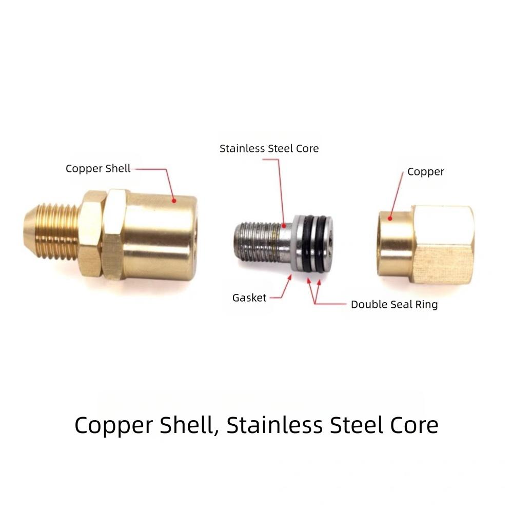 Brass Hose Connector Quick Swivel Joint Connector  Pressure Washer Hose Accessories