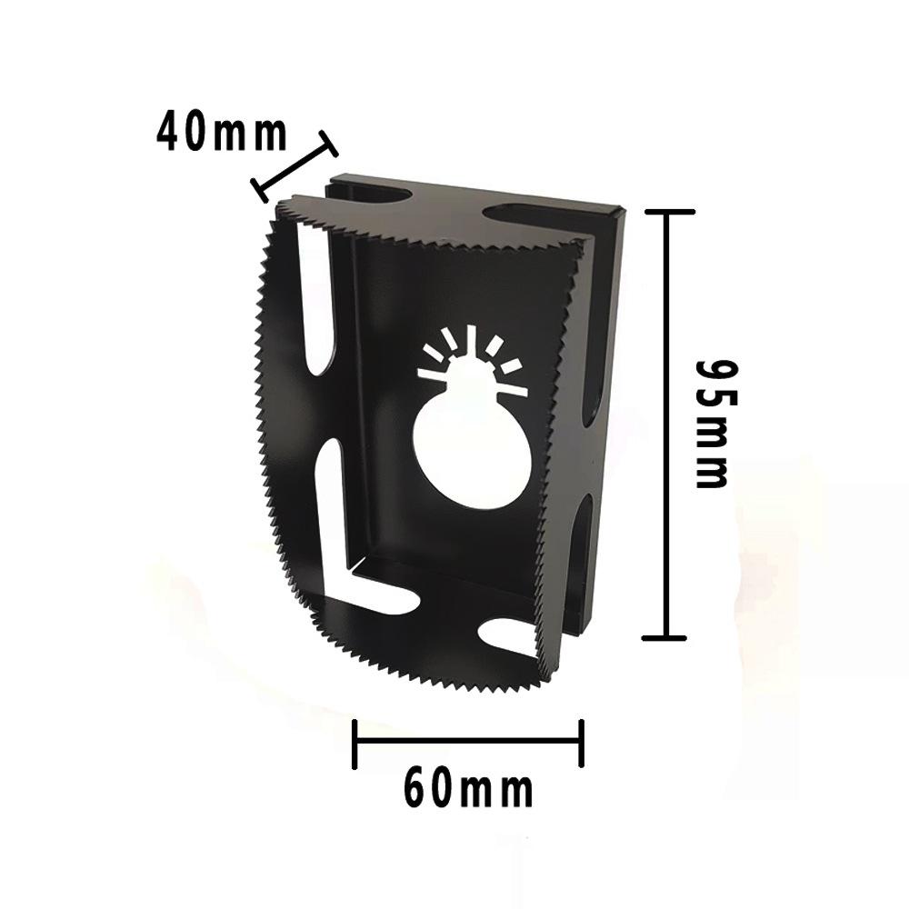 Square Slot Cutter Woodworking Square Hole Cutting Tool Square Hole Cutting Saw Blade Square Groove Cutter