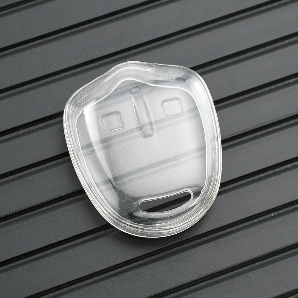 Прозрачный чехол для автомобильного ключа из ТПУ, держатель для автомобильного ключа Mitsubishi Evolution Lancer EX Grandis Outlander Triton Pajero ASX