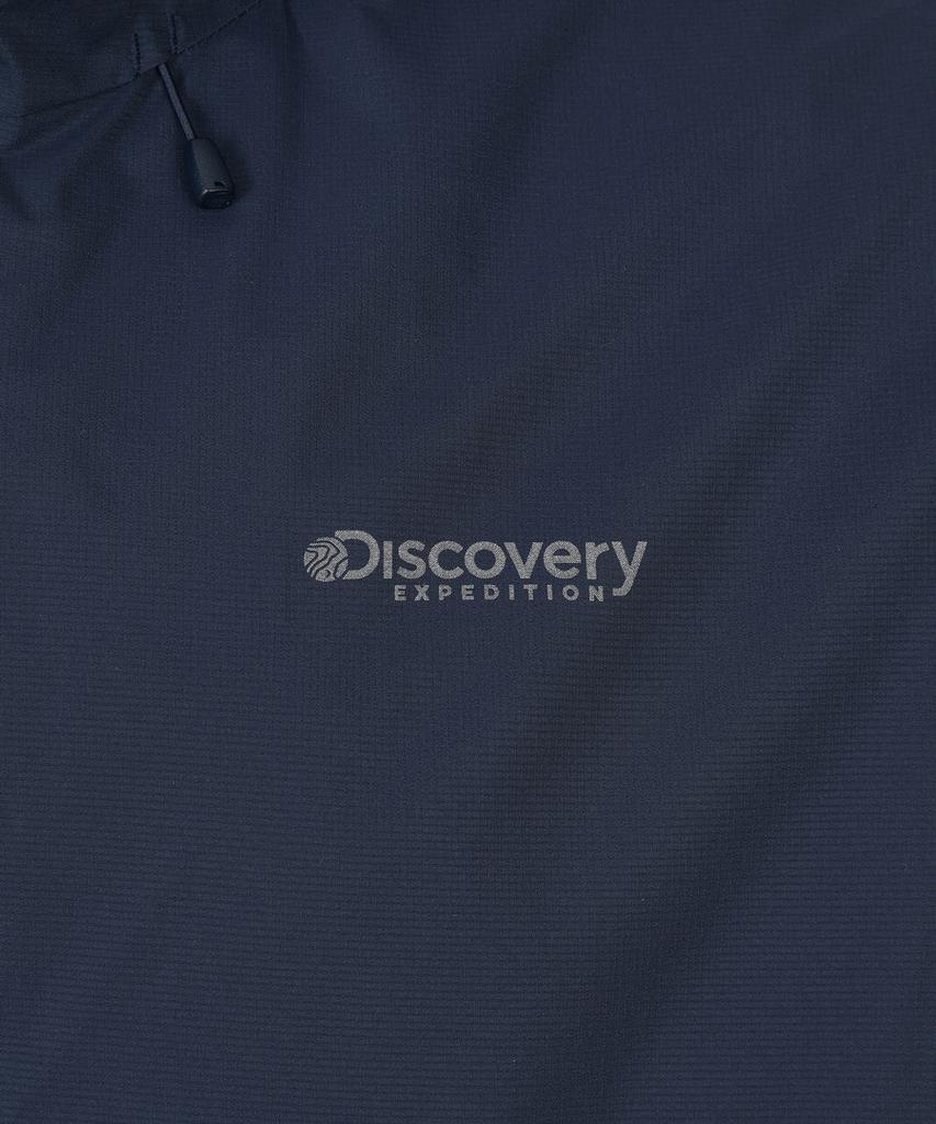 Мужская функциональная тканая тренировочная куртка с капюшоном Discovery Expedition 2L (D/Темно-синий)