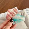 Sweet Fresh Acetate Hair Claw Geometry Hair Clip Retro Cloud Shape Shark Clip Streetwear