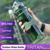 Спортивная бутылка для воды на открытом воздухе, БЕСПЛАТНО BPA, большая емкость для воды с ручкой для переноски, герметичный чайник, портативный кувшин для фитнеса