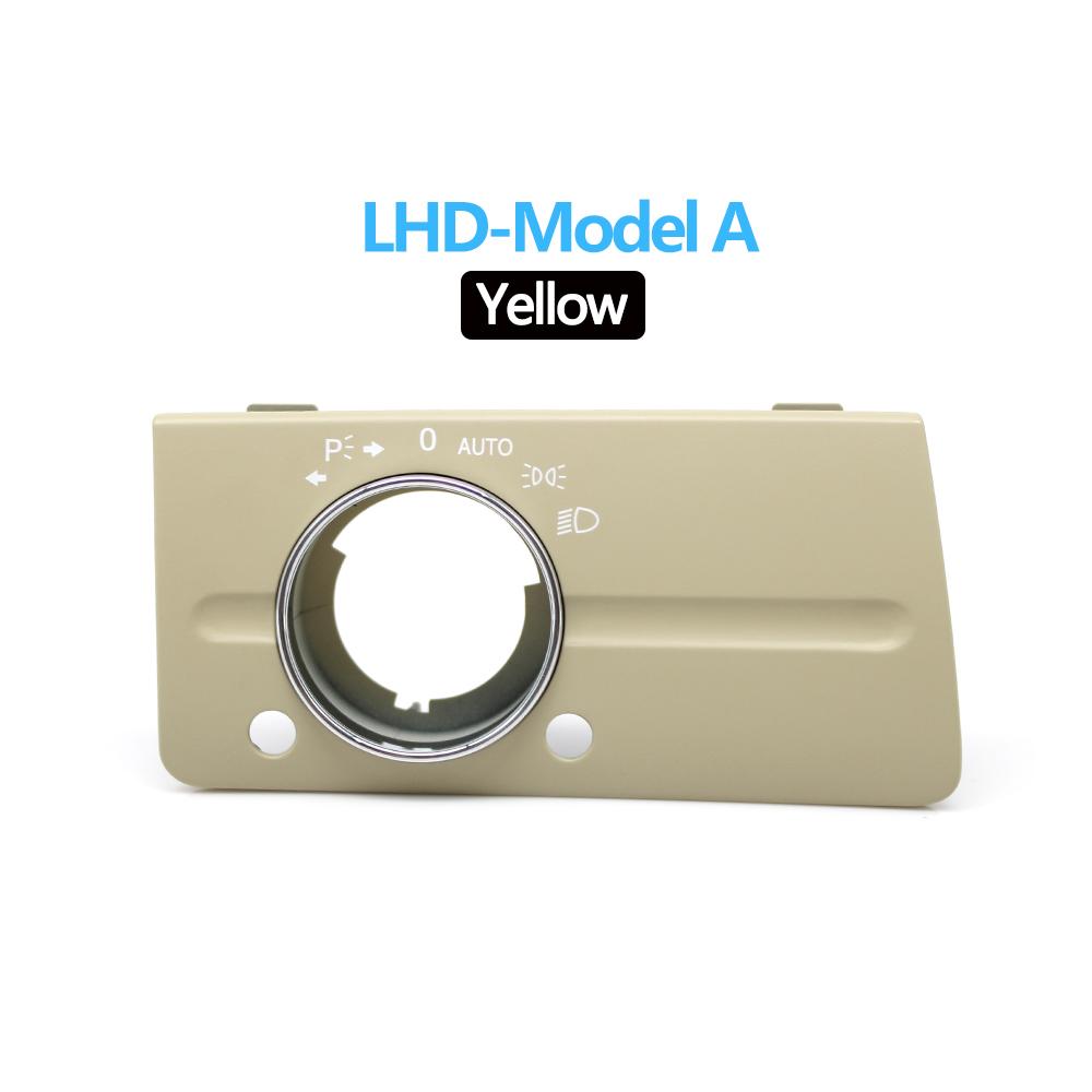 LHD Car Front Left Dashboard Headlight Switch Cover Trim For Mercedes Benz W211 E Class 320 350 550 2003-2008