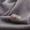 Black Rhodonite Gemstone Jewelry, 925 Sterling Silver Ring Handmade Dazzling Silver Ring For Wedding Gift