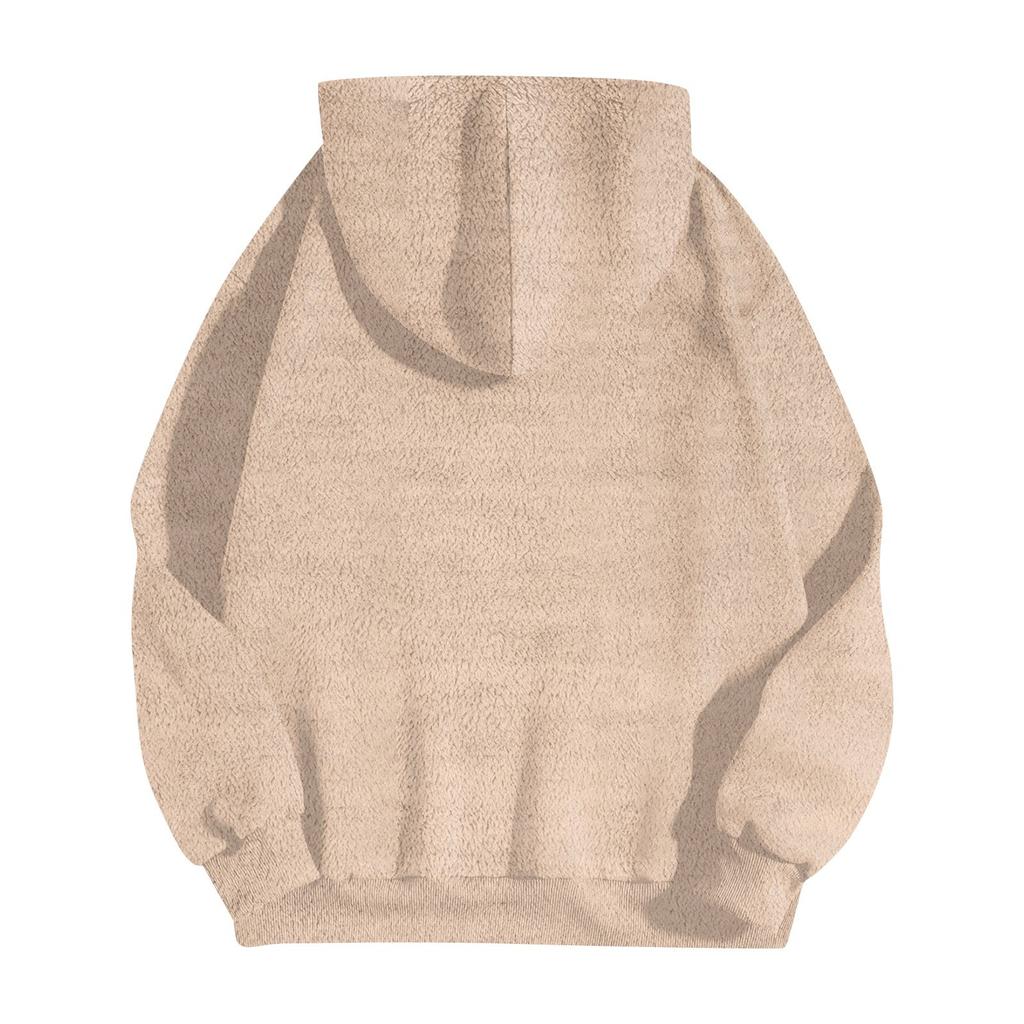 Women's Sweatshirt Sports Flannel Sweatshirt Long Sleeve Top Casual Hoodies Sweatshirt