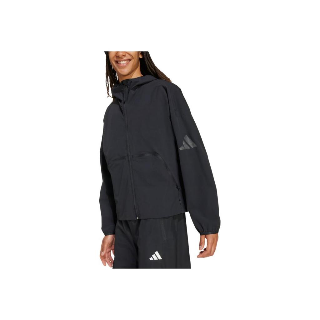 Adidas Myshelter Ss25 Windbreaker Casual Loose Versatile Hooded Jacket Men Jacket JM3936