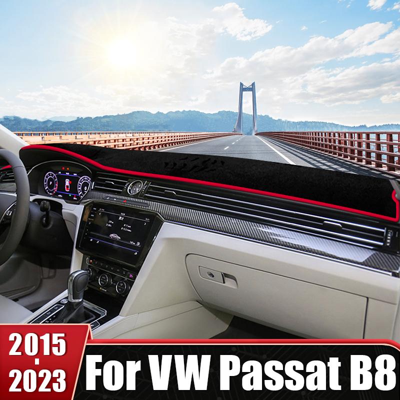 Коврик на приборную панель автомобиля для Volkswagen VW Passat B8 2015 2016 2017 2018 Коврики для приборной панели Аксессуары