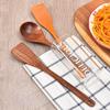 Главная Антипригарная деревянная лопатка Тернер Жареная лопатка Кухонная утварь Лопатка для готовки Обеденная еда Лопатки для вок Принадлежности