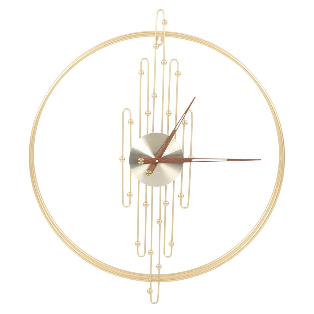 Wall Clock Unique Design Elegant Fashionable Hanging Clock Decoration with Premium Walnut Hands