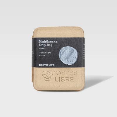 Кофе без кофеина Nighthawk Дрип-пакет (7 упаковок)