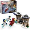 Конструктор LEGO Marvel Битва Железного Человека против солдата Гидры 76288, развивающая игрушка для детей от 6 до 9 лет