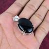Black Tourmaline Pendant Gemstone Jewelry, 925 Solid Sterling Silver Pendant, Handmade Amazing Pendant Jewelry