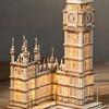 Руководство пользователя на японском языке Robotime 3D Wood Puzzle Ornament Series Tsukurunsu® [Официальная продажа/включен японский язык] (Биг Бен)