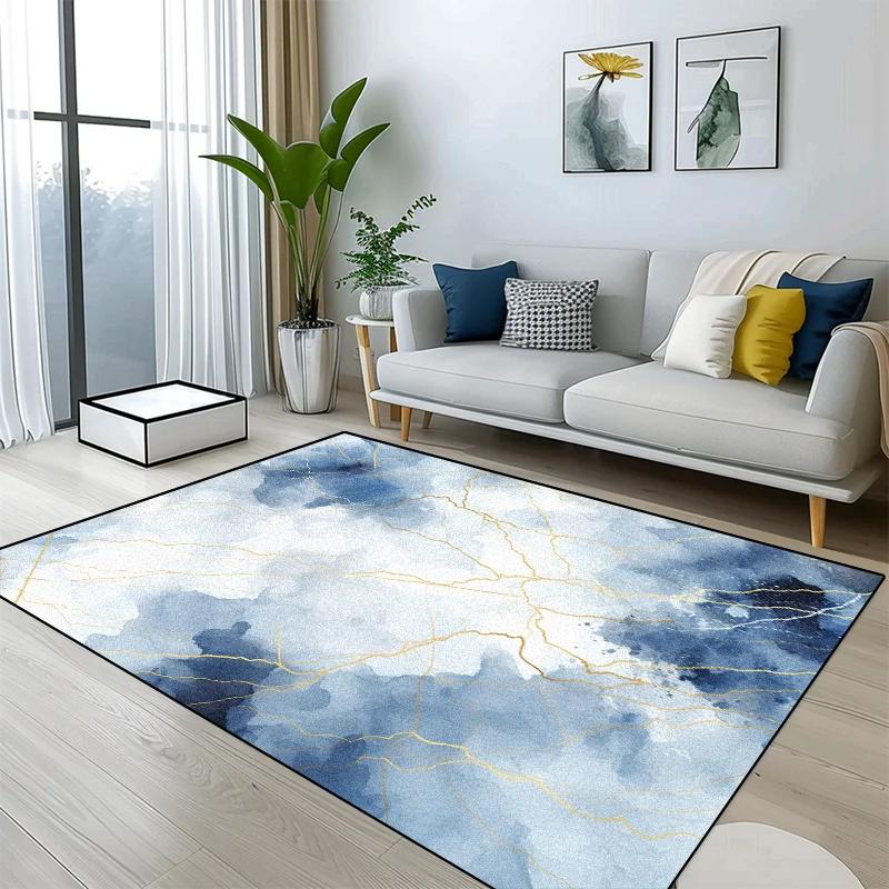 Abstract Splash Ink 3D Printed Living Room Large Area Carpet Home Decor Kids Room Bedside Carpets Non-slip Bath Rugs Sofa Mats