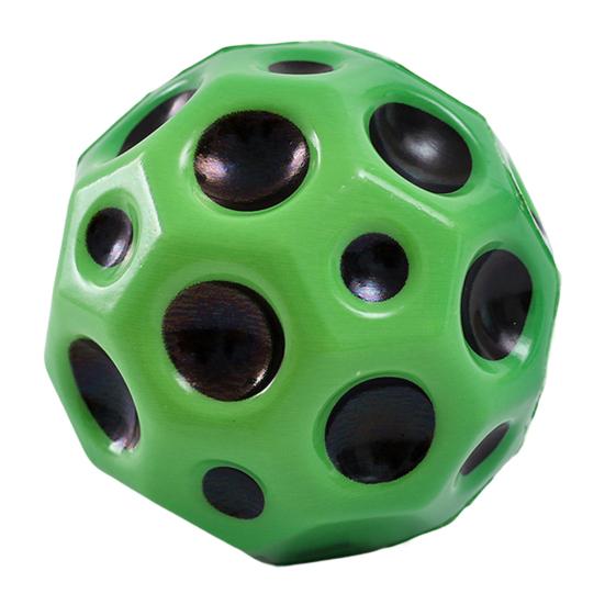 Fashion Anti-fall Entertainment Smooth Good Elasticity Porous Design Bouncy Ball Toy for Home