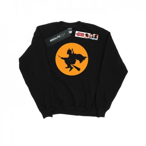 Star Wars Mens Boba Fett Broomstick Sweatshirt