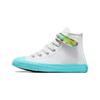 Chuck Taylor All Star Универсальные Удобные Прочные Легкие Высокие Детские Холщовые Кеды Детские кроссовки Белый A07422C