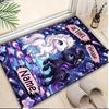 1PC Custom Name Unicorn Horse Friendship Theme Floor Mat Ideal for Living Room, Game Rooms, Office, Bedroom,Floor Mat Playful Design