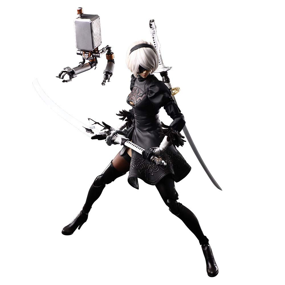 Автоматы PLAY ARTS Kai 2 B тип DX ПВХ окрашенная подвижная фигурка NieR. версия>
