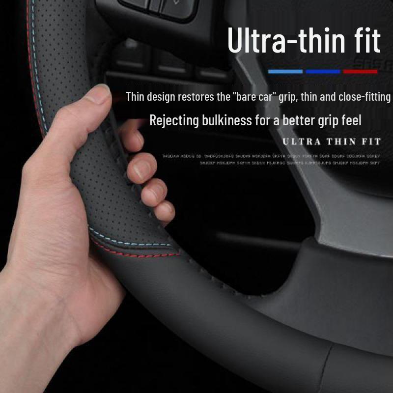 Подходит для Roewe RX5 Max, i6, i5, RX3, EI6, 350, 550, 750, 360 Чехол на руль из натуральной кожи