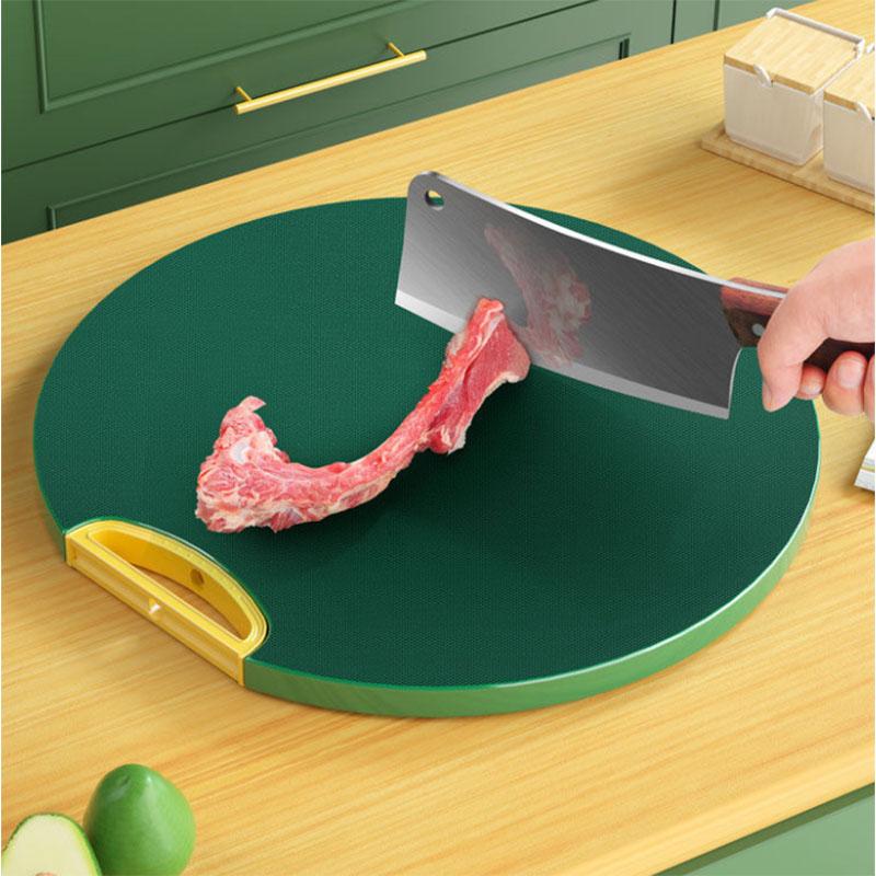 High-value Chopping Household Antibacterial and Mildew-proof Thickened Board PE Chopping Cutting Board Rolling Knife Board Kitchen Ornaments