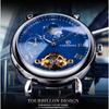 Forsing Мужская мода Off Space Moon Phase Механические часы с маховиком Механические часы
